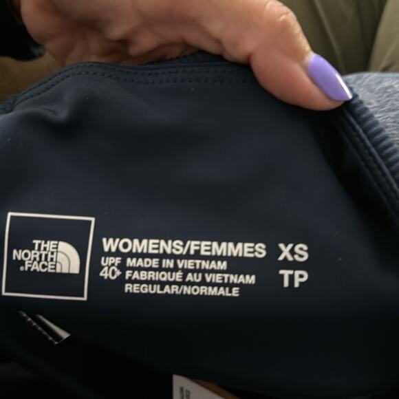 The North Face Women's Dune Sky leggings Summit Navy Heather running size XS - Picture 2 of 3